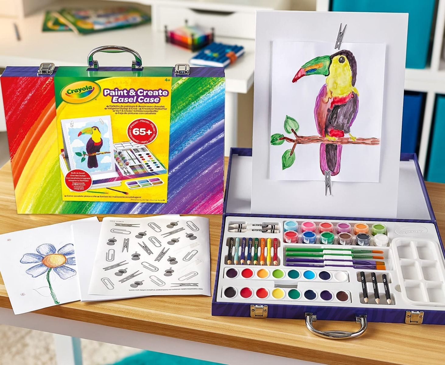 Crayola Paint and Create Easel Art Case 04-1169