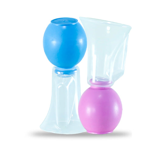 Bubbles manual breast pump For Mother - Blue