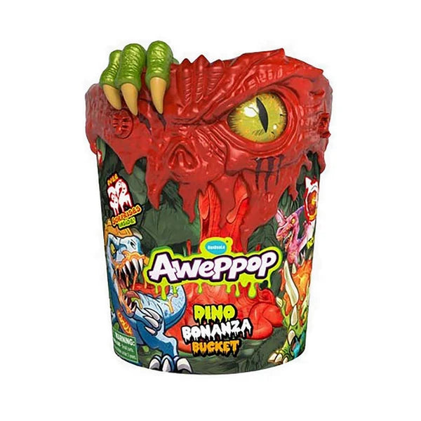 Aweppop Dino Bonanza Bucket Mystery Surprise Toy Set