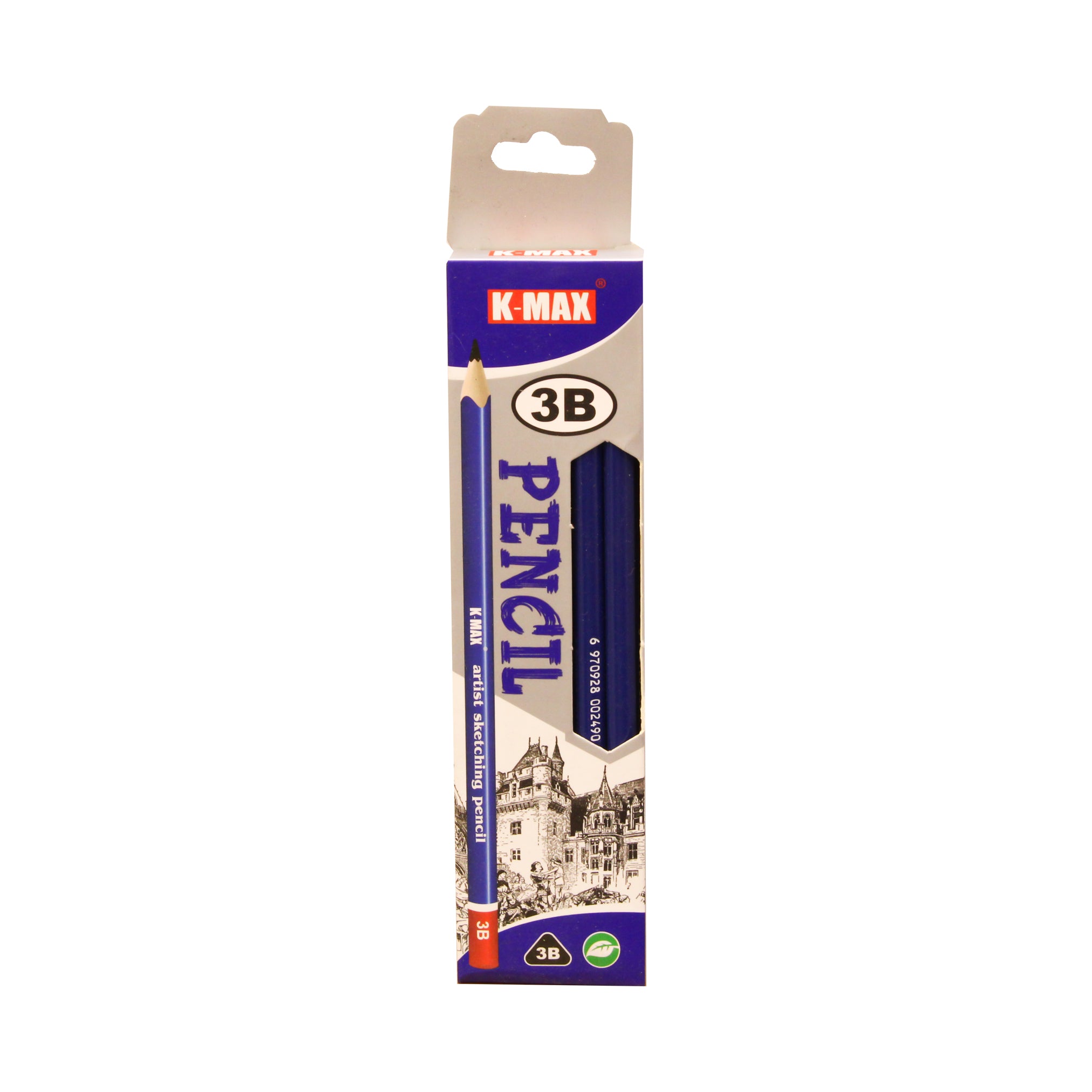 K-MAX artist sketching pencil (3B) - pack of 12