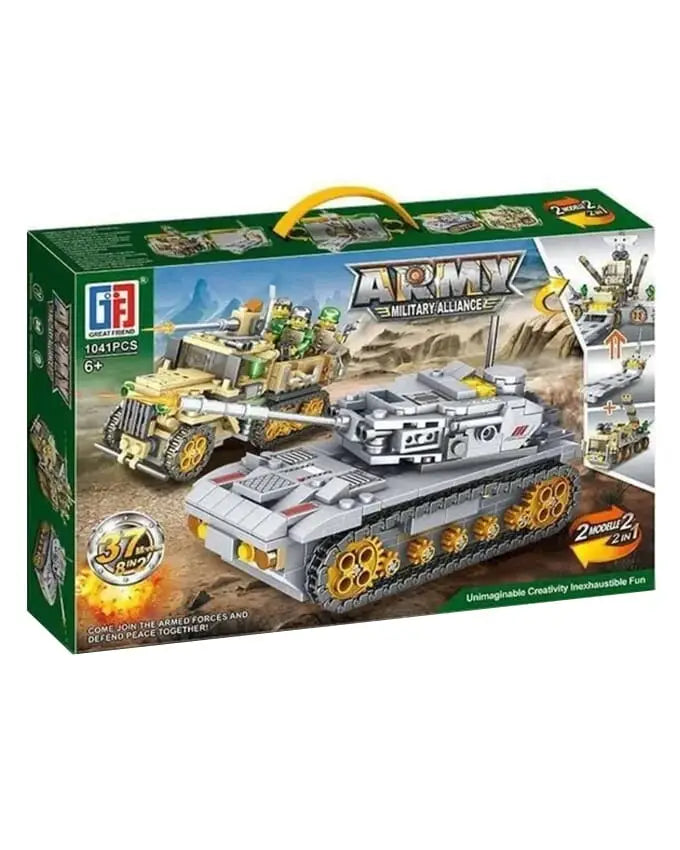 Great Friends Army Military Alliance 8In2 1041 PCS