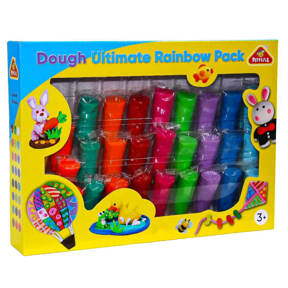 Master Toys Dough Ultimate Rainbow Pack 33 Pieces