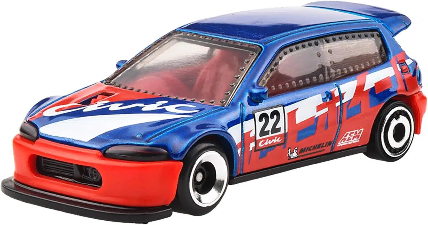 Hot Wheels Die Cast 1:64 Scale HW Reverse Rake - Honda Civic Custom ...