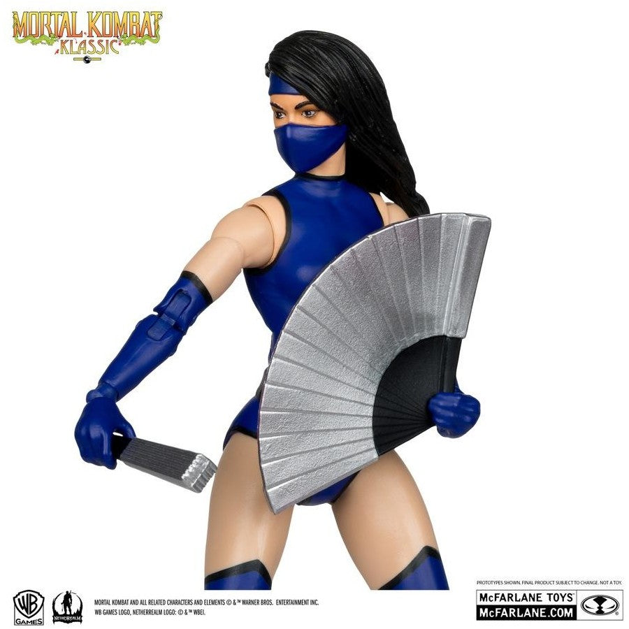 Mcfarlane Games: Mortal Kombat Klassic - Kitana Action Figure (7 Inch) (Red Platinum Edition)