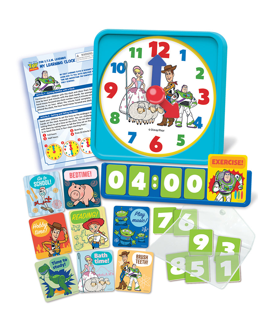 4M Disney Pixar Toy Story Learning Clock