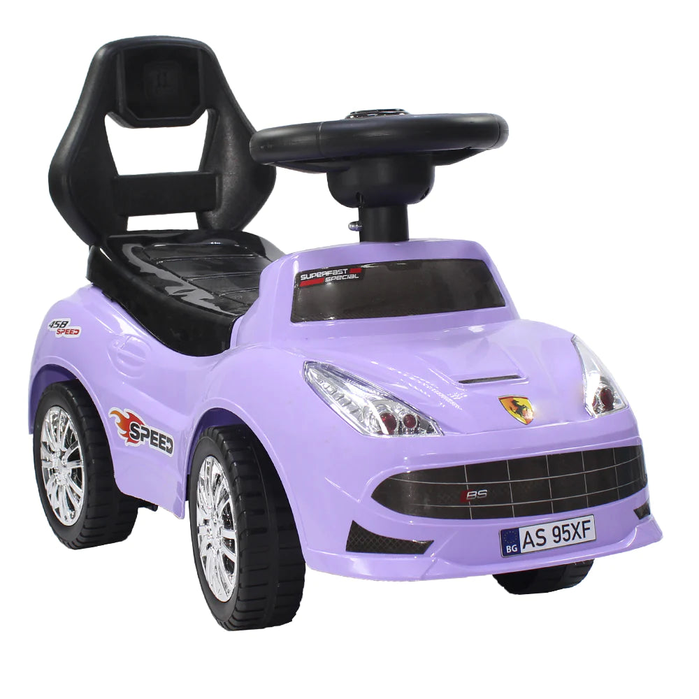 GTS Tic Toys - Kids Ride On Car - Arabic Kids (2-5 Years) - Purple