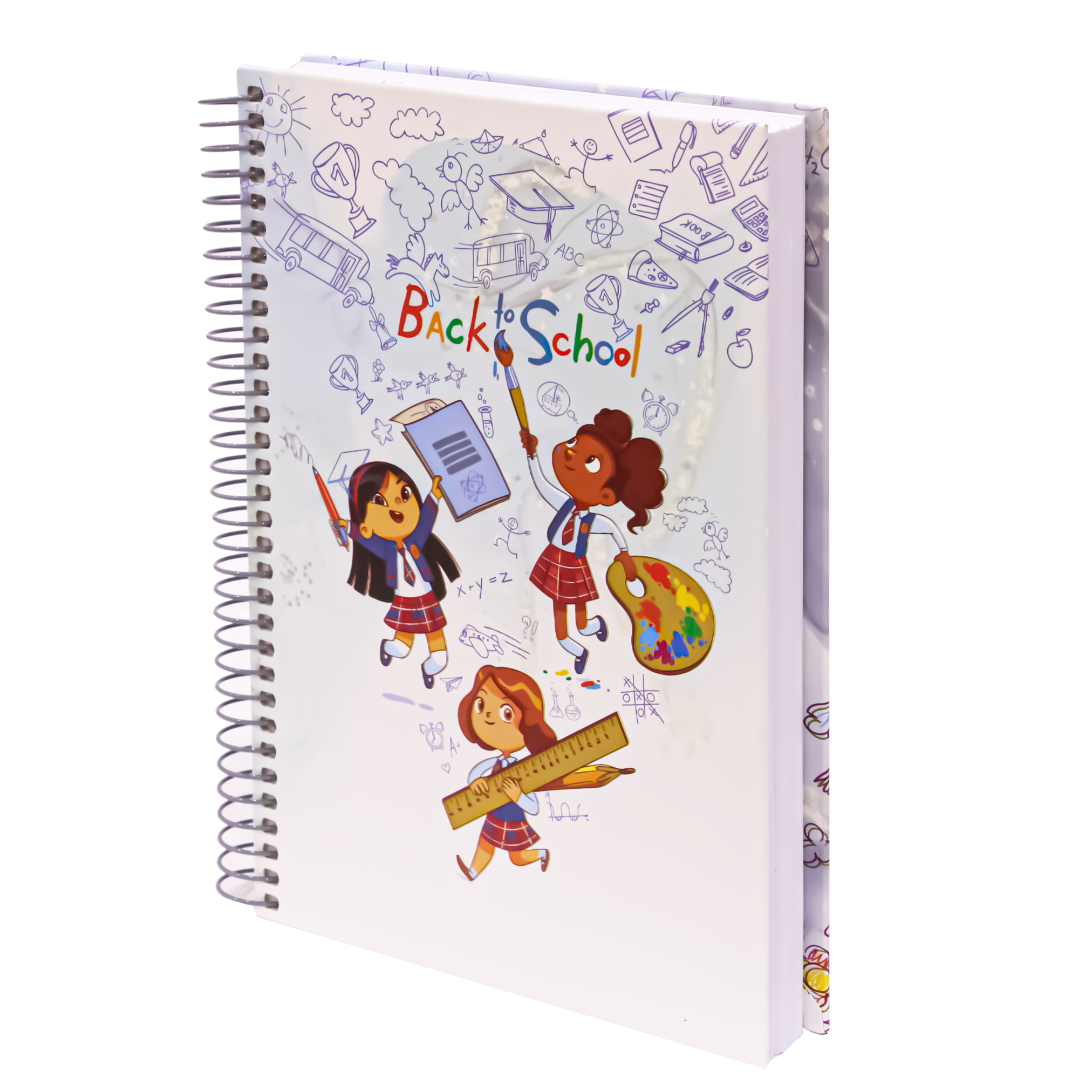 2BE Spiral Notebook A5 200 sheets - Back to School