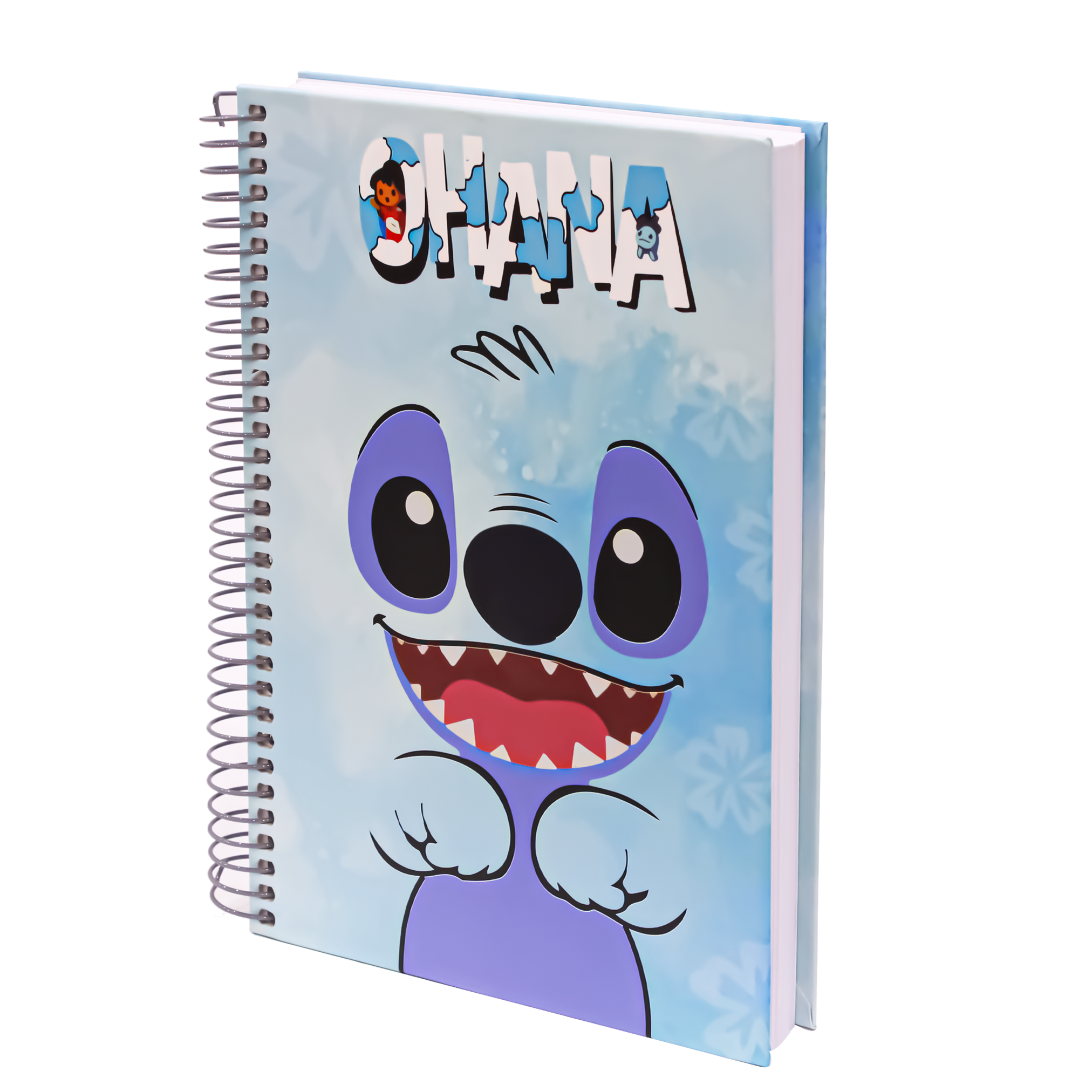 2BE Spiral Notebook A5 200 sheets - Ohana ( Stitch )