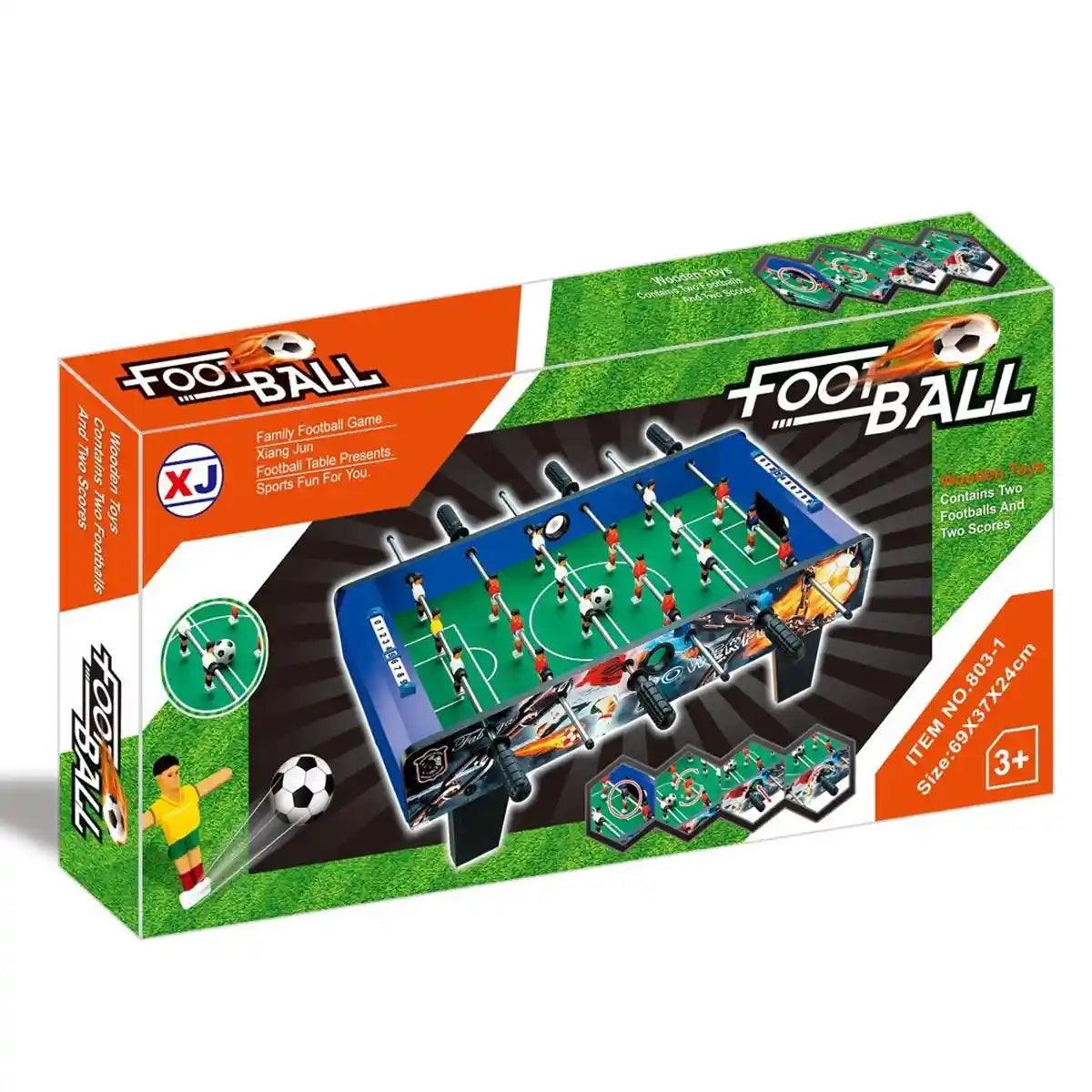 Table Football Colour In Wooden Colour Football Table (69x36x66) – BumbleToys