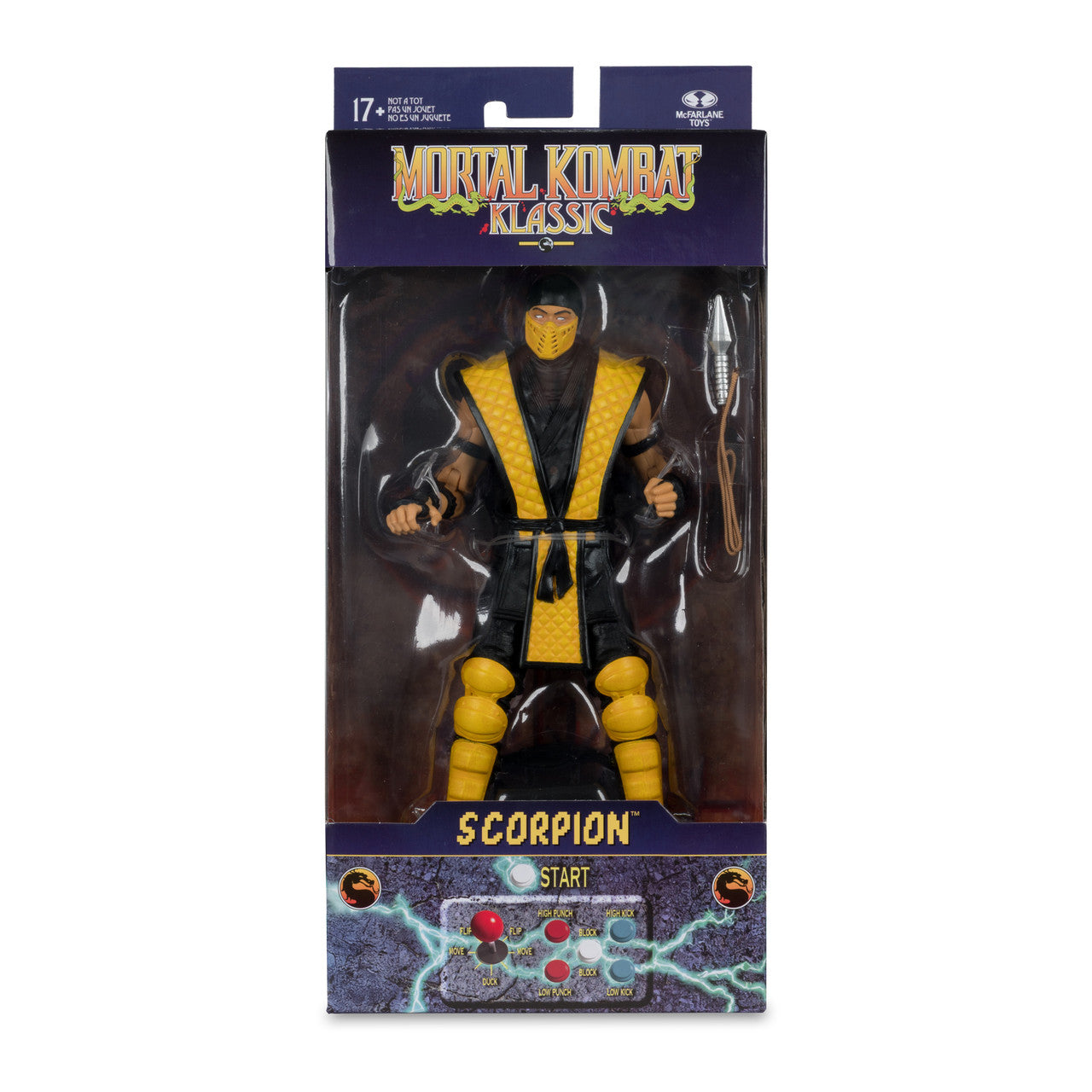 Mcfarlane Games: Mortal Kombat Klassic - Scorpion Action Figure (7 Inch)
