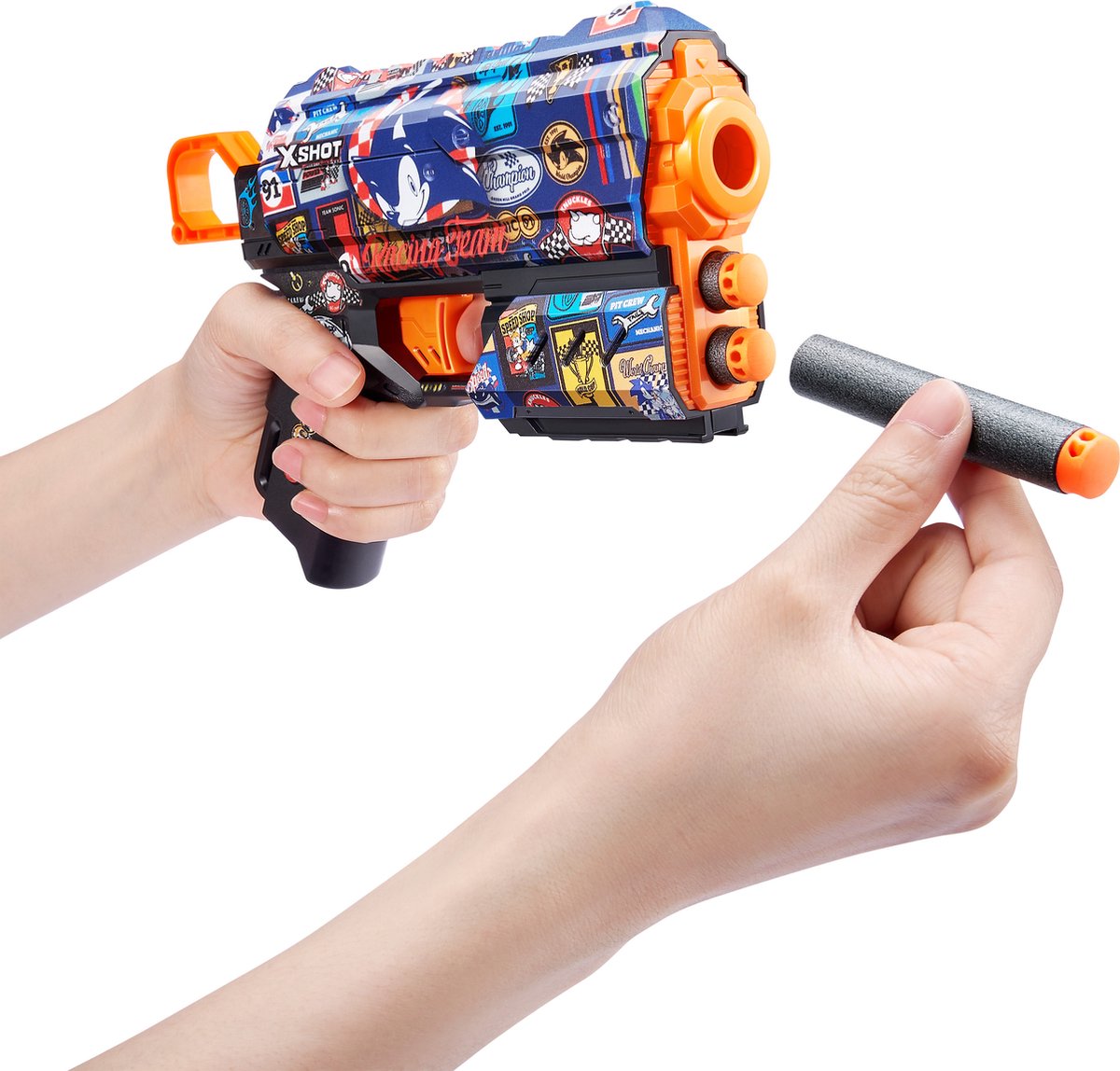 زورو إكس-شوت بلاستر سونيك سيريز ١ سكينز فلكس مع ٨ سهام - فريق السباق