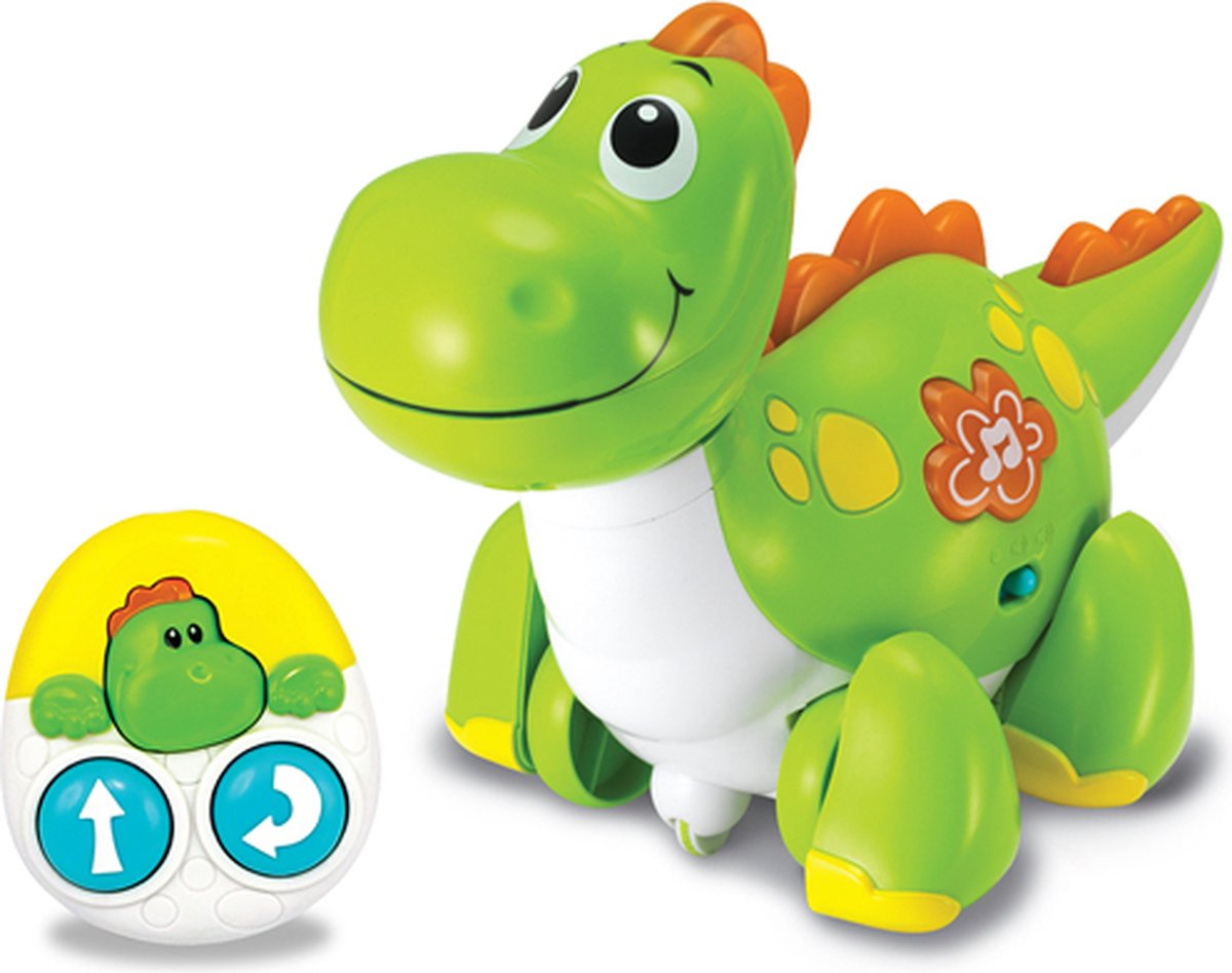Winfun walk with me dinoboo remote control dinosaur set