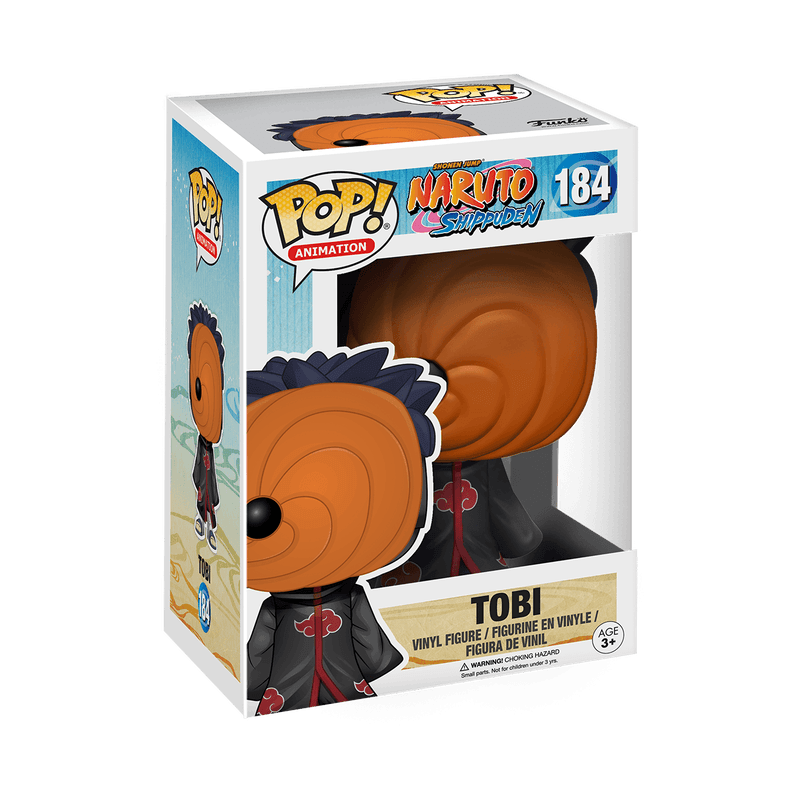 Funko Pop! Animation: Naruto - Tobi Anime - BumbleToys - 18+, Anime, Boys, Fashion Dolls & Accessories, Funko, Naruto, Pre-Order