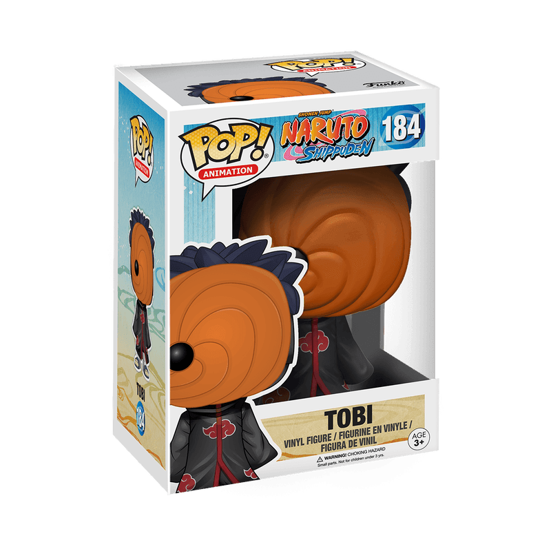 Funko Pop! Animation: Naruto - Tobi Anime - BumbleToys - 18+, Anime, Boys, Fashion Dolls & Accessories, Funko, Naruto, Pre-Order