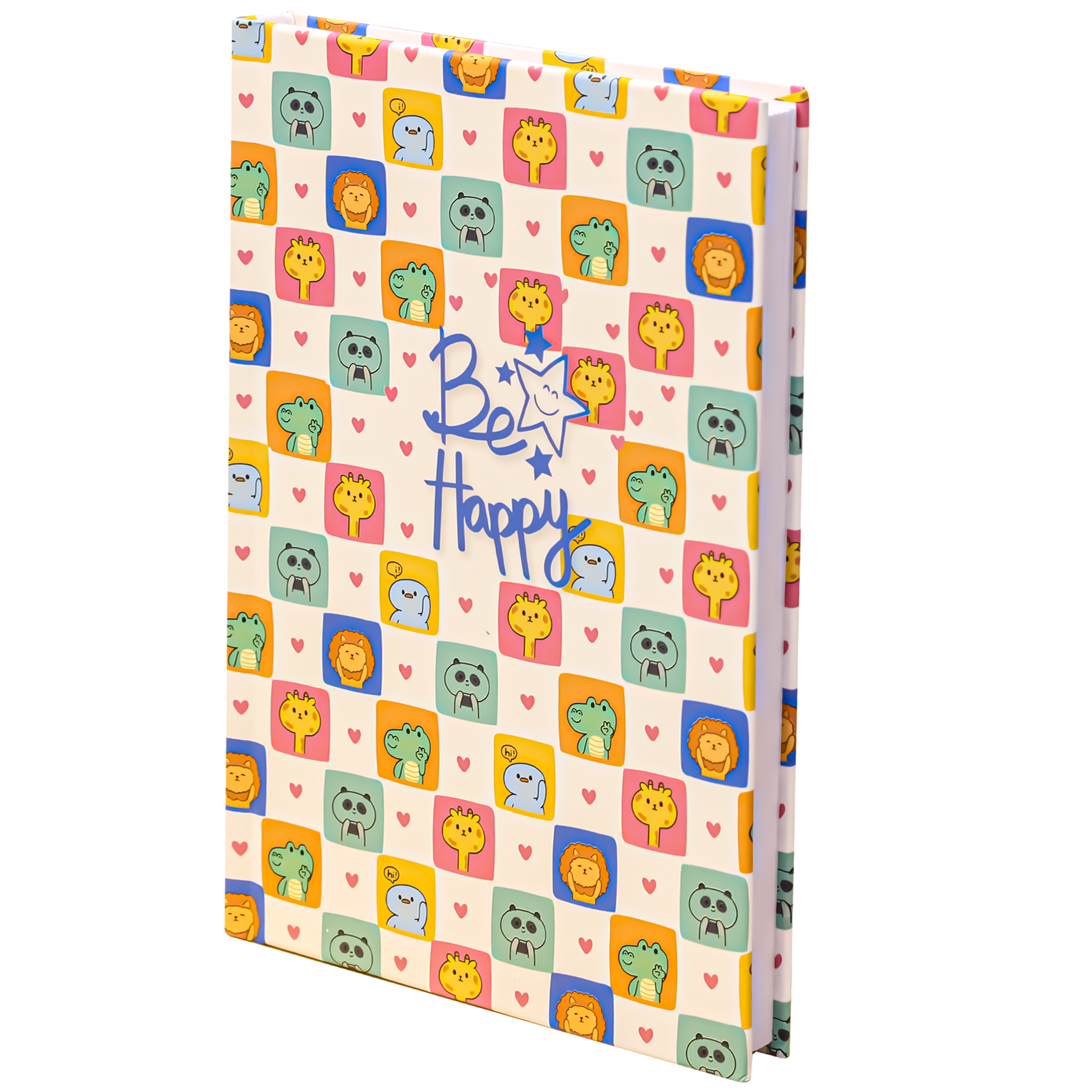 2BE Notebook A5 96 Sheets - Be Happy Animals