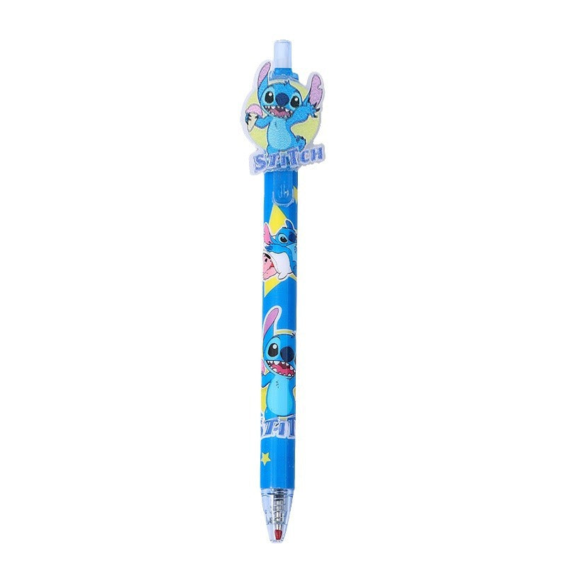 Disney Anime Lilo & Stitch Pens Cartoon Stitch Signature Pen Size 0.5mm - Colors May Vary