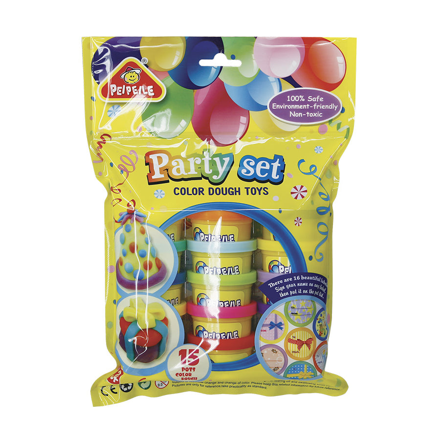 Master Toys 15 Pots Color Dough Party Set