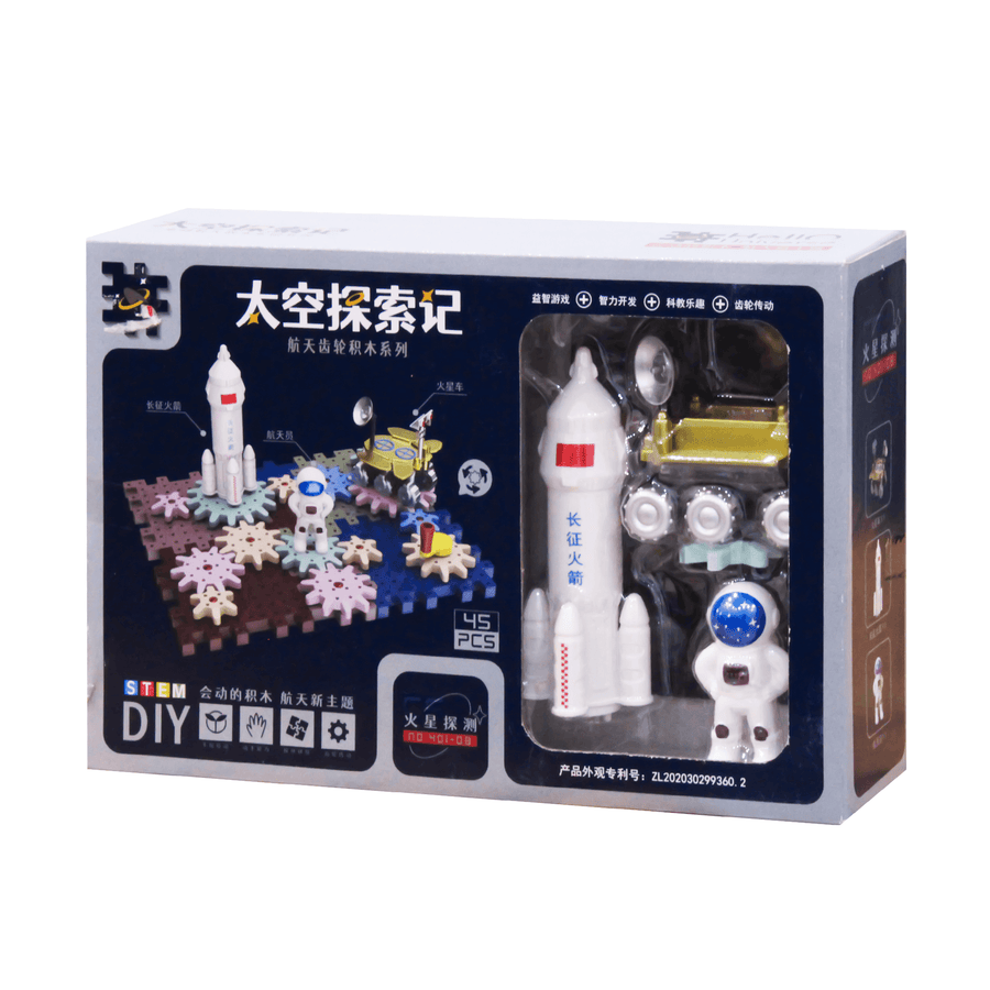 Stem Educational Toys Space Astronaut Building Sets Gear Block Toys