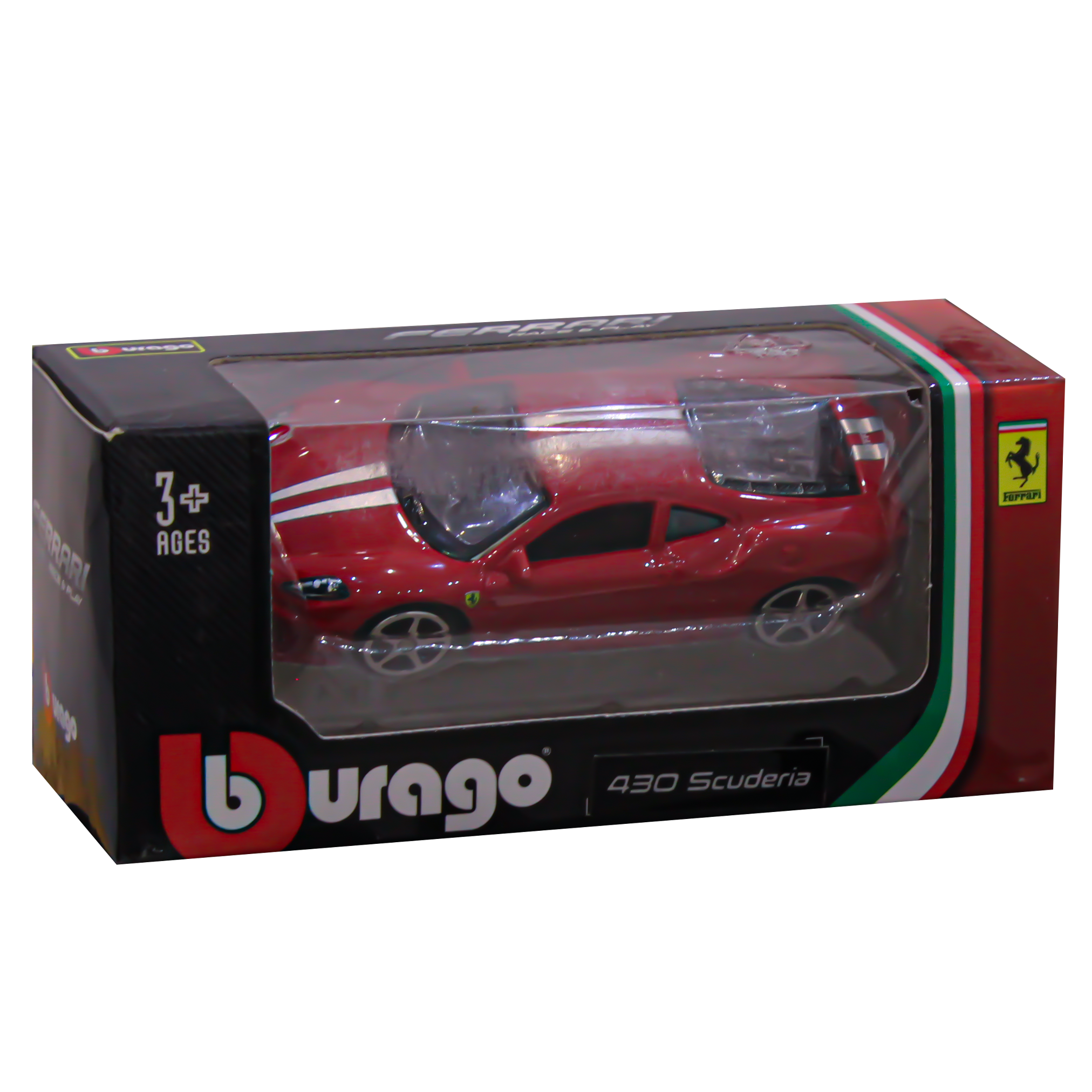 Burago Ferrari Race & Play Car - 430 Scuderia