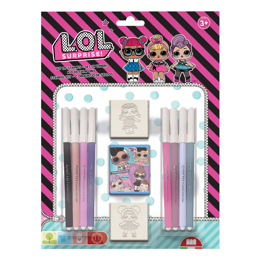 L.O.L Stamp Set For kids - 11pcs