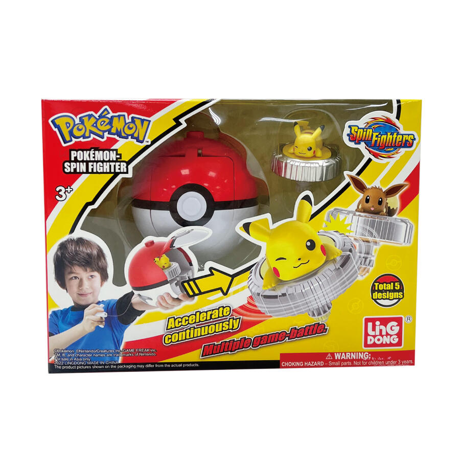 Pokemon-Spin Fighter-Pikachu