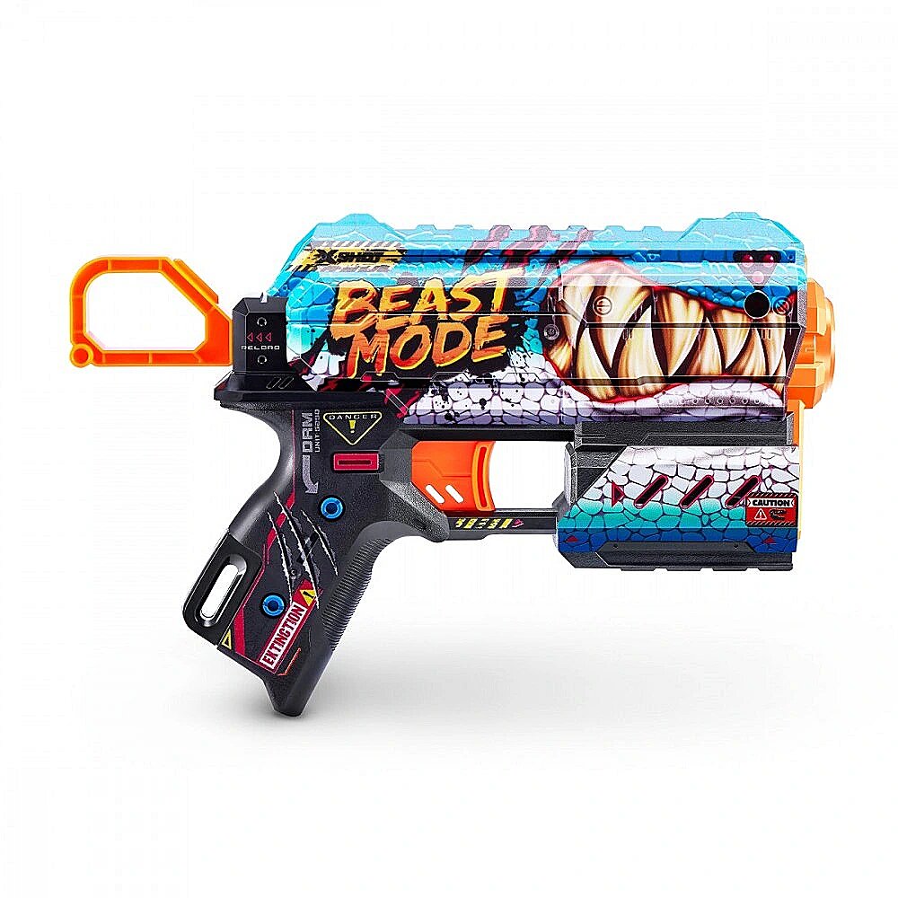 ZURU X-SHOT Blaster Skins Flux With 8 Darts - Beast Out