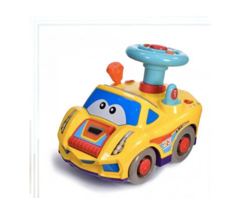 Infunbebe Baby Vroom Vroom Car Ride-On Toy