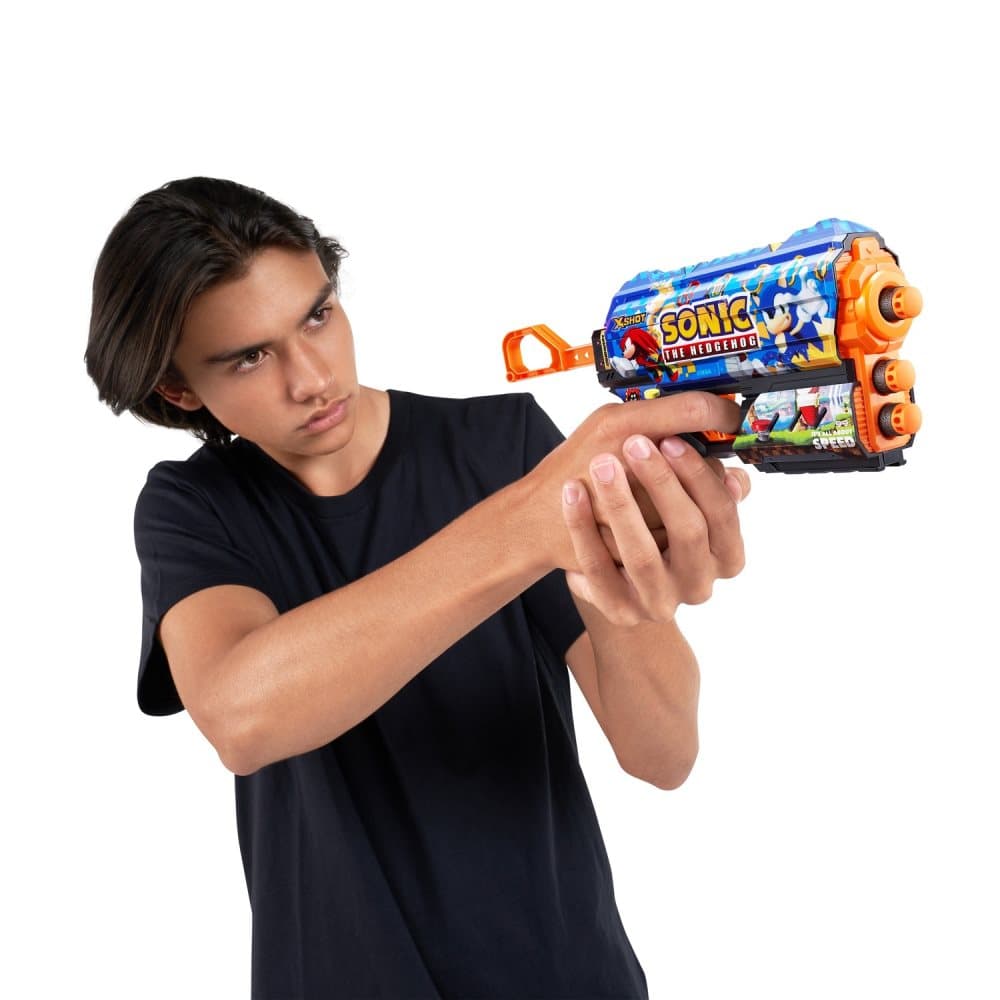 زورو إكس-شوت بلاستر سونيك سيريز ١ سكينز فلكس مع ٨ سهام - ميجا سونيك