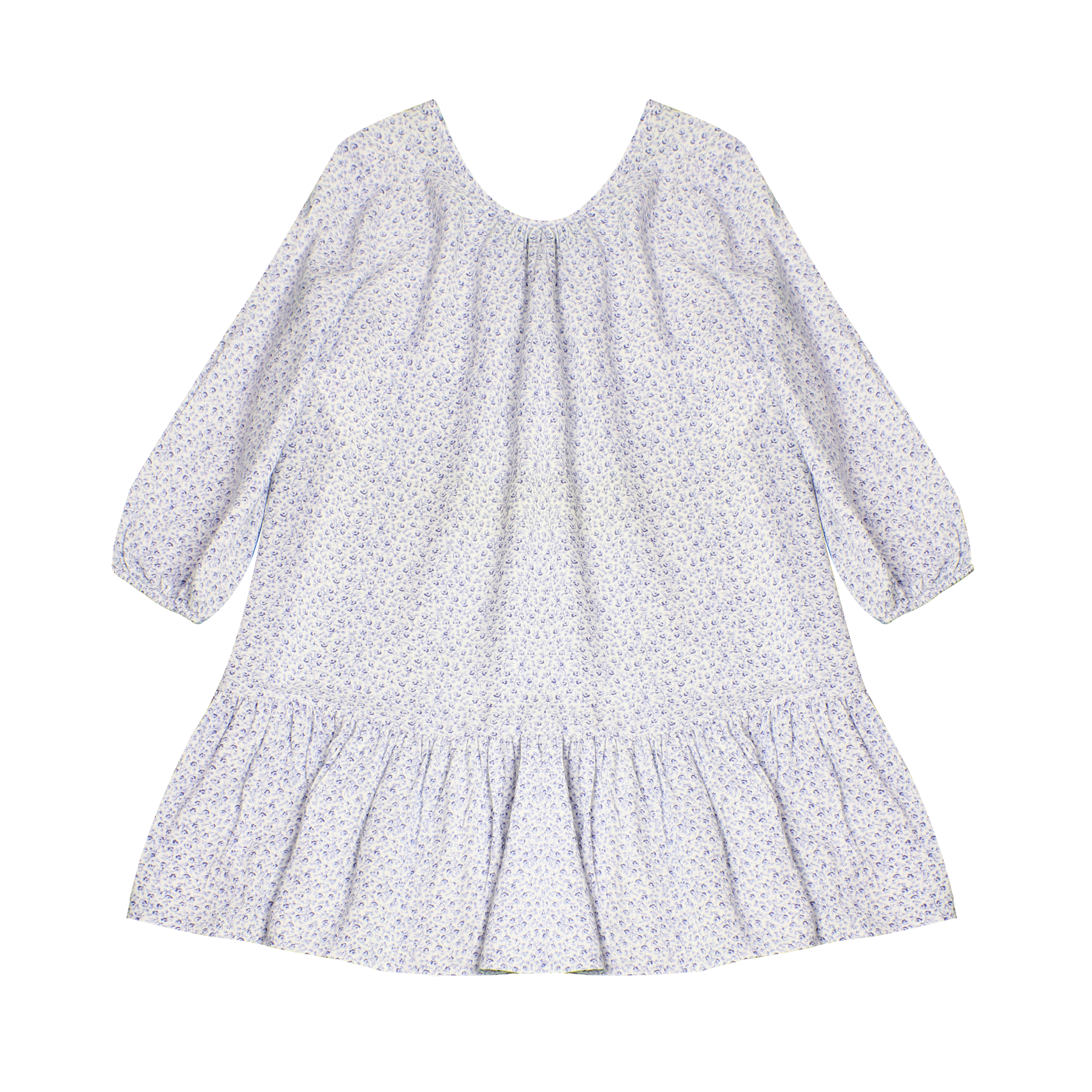 POLO RALPH LAUREN Kids BLUE FLORAL DRESS - Size 8 - 3alababak