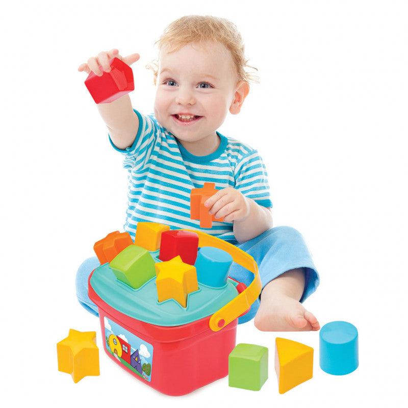 Dede Baby Shape Sorter Basket, 13 Pieces
