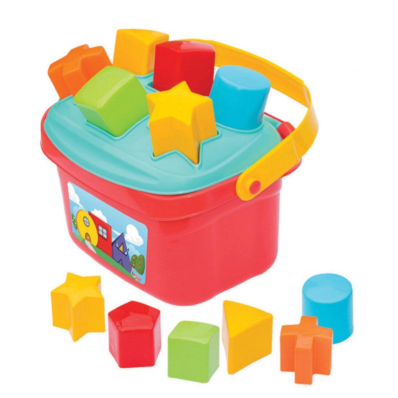 Dede Baby Shape Sorter Basket, 13 Pieces