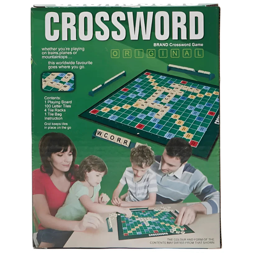 Family Game Crossword Board Game 007-137