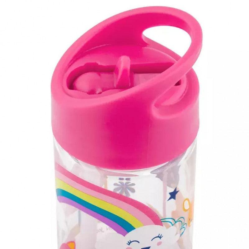 Stephen Joseph Flip Top Bottle Rainbow - BumbleToys - 5-7 Years, Cecil, Girls, School Supplies, Water Bottle