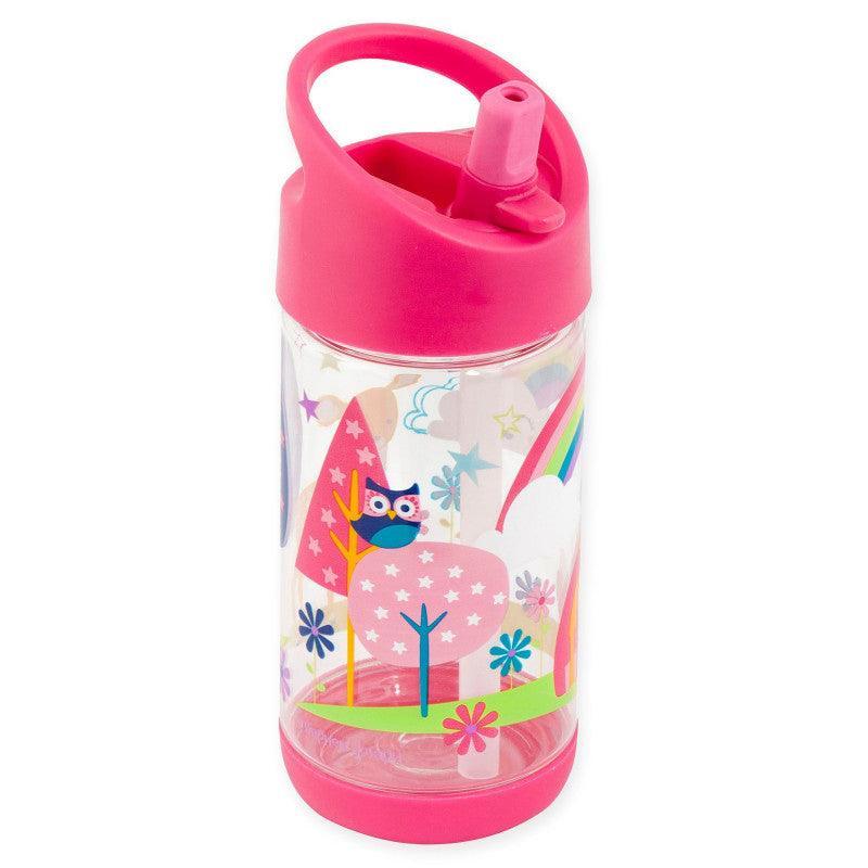 Stephen Joseph Flip Top Kids Water Bottle – Rainbow