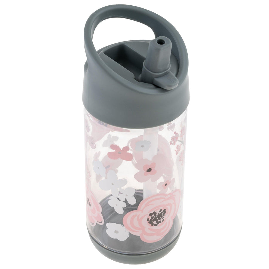 Stephen Joseph Flip Top Flower Water Bottle