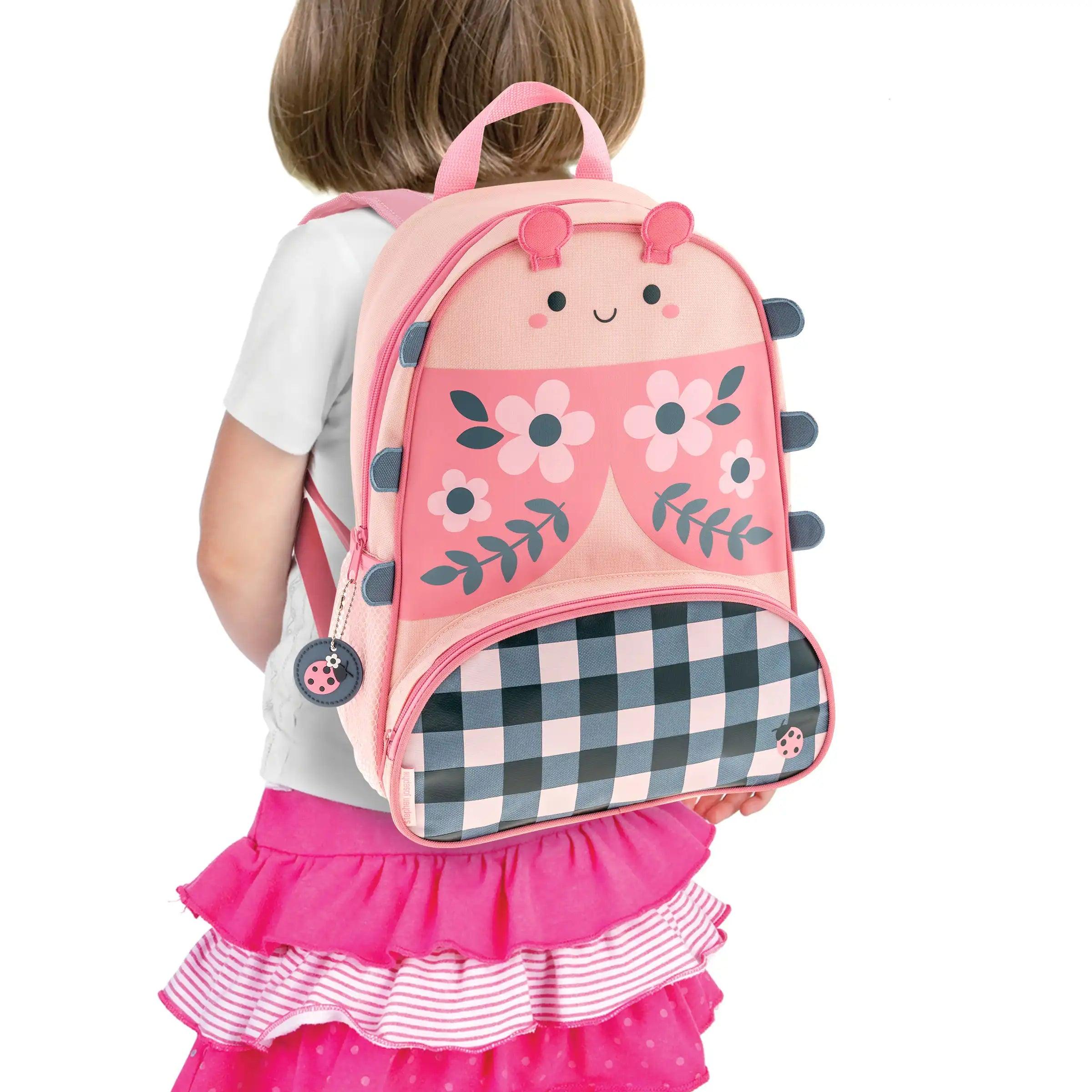 Stephen Joseph Sidekicks 3D Character Backpack – Ladybug, 36cm