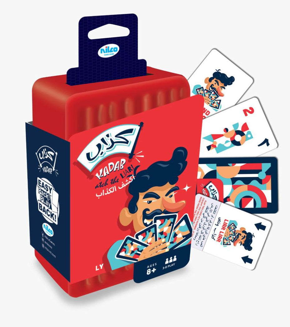 Nilco Kadab Card Game with Plastic Box
