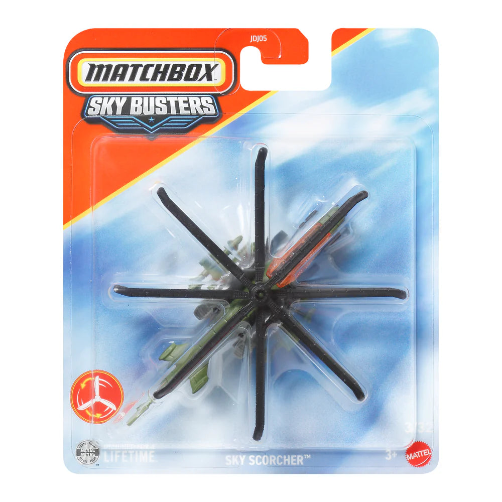 Matchbox Sky Busters Airplane - Sky Scorcher