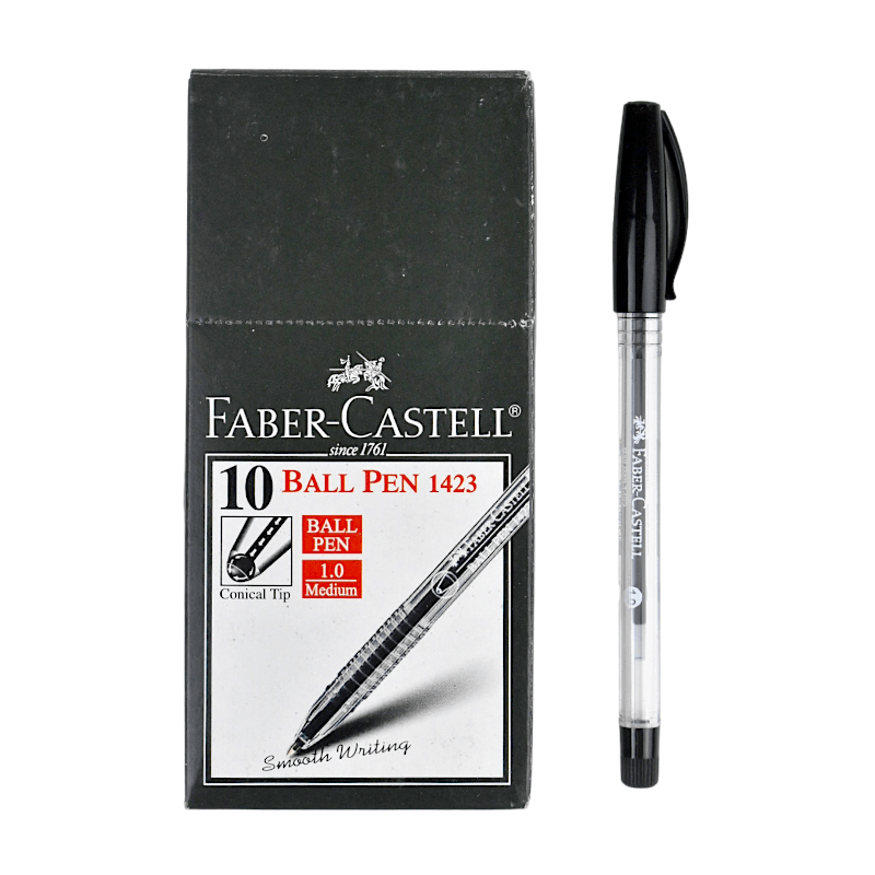 Faber-Castell Ball Pen 1.0 mm No.1423 1 pen - Black
