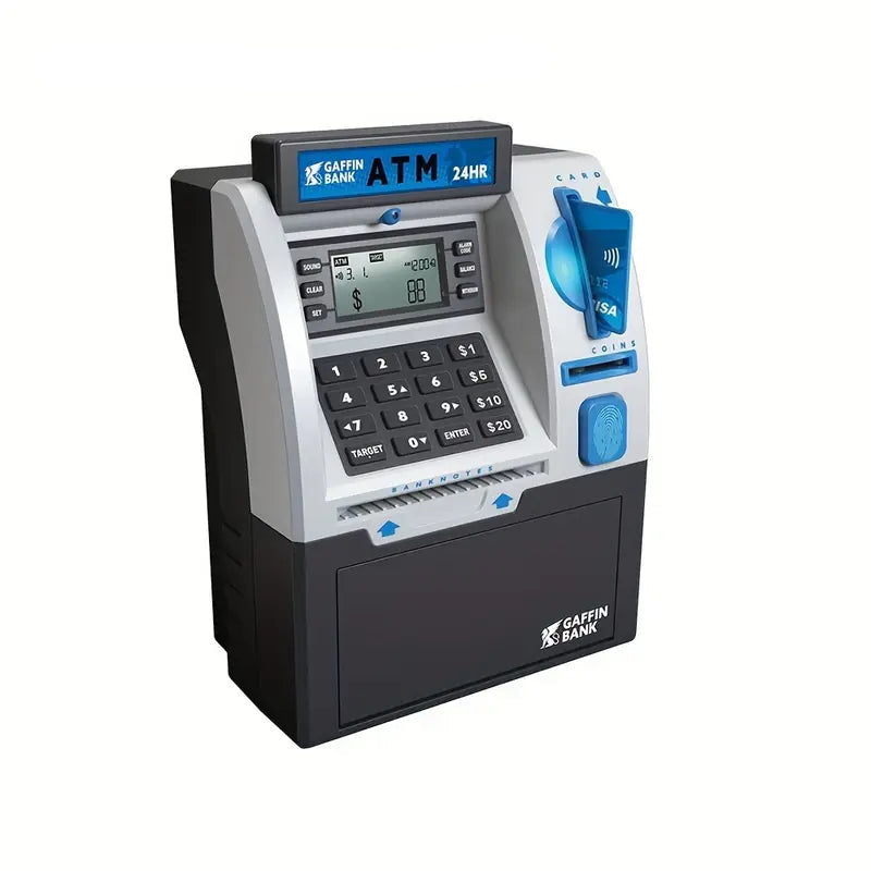 ATM Money Saving Bank Box Financial Learning for Adults