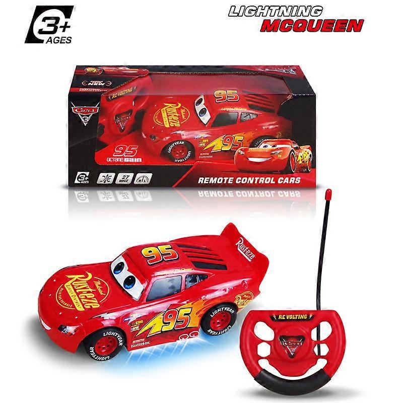 Pixar Cars 3 Remote Control Electric Remote Control Toy Car Lightning Mcqueen Cartoon Car Sports Car Model Kids Toys Gifts