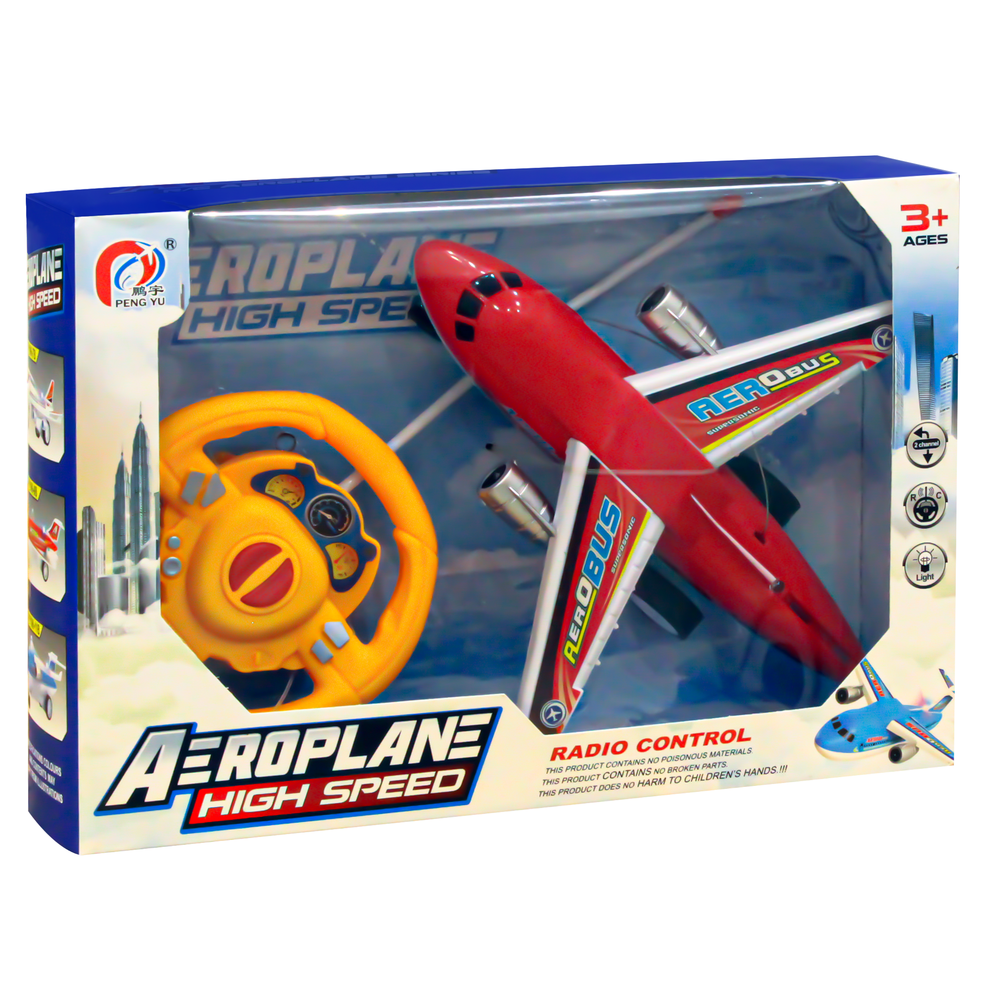 Aeroplane High Speed Remote Controlled Plane ( Color May vary )