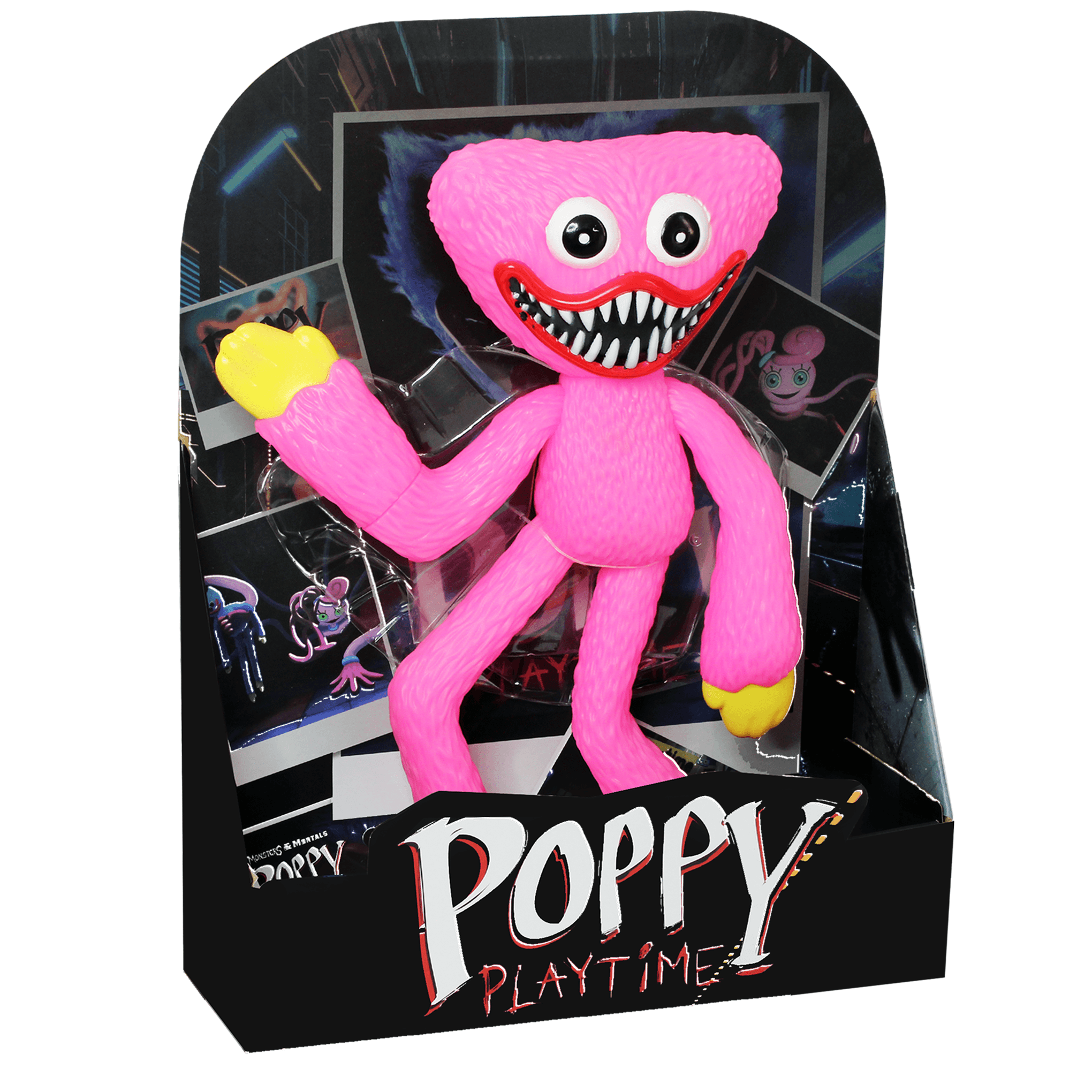 Poppy Playtime Monsters And Mortals Action Figure - Huggy Wuggy - BumbleToys - 5-7 Years, Boys, Girls, huggy wuggy, Monsters, Toy Land