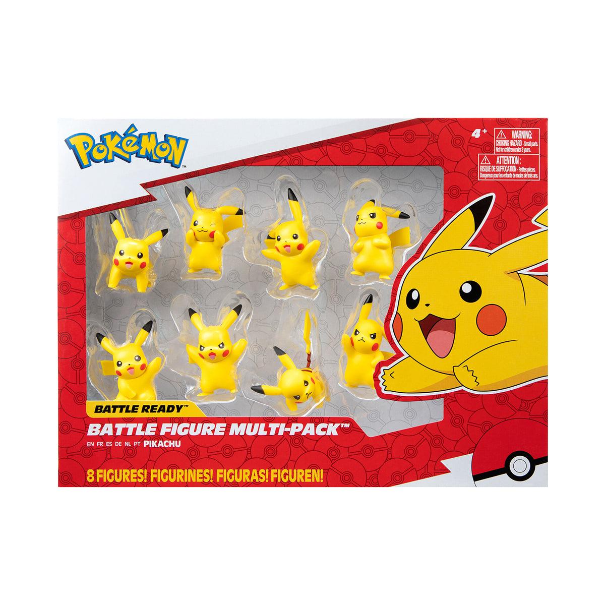 Pokémon  Jazwares Pikachu Battle Figures 8 Pieces