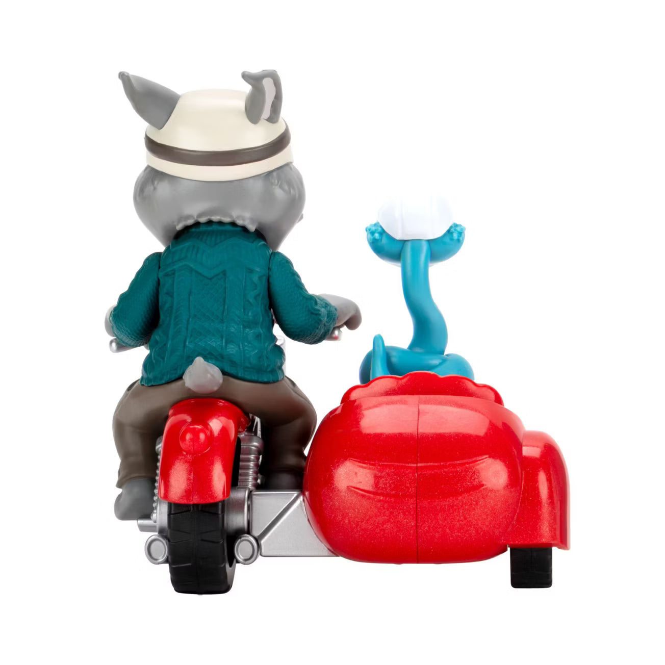 Jazwares Pawbert Lynxley & Motorcycle with Gary De’Snake, Zootropolis 2