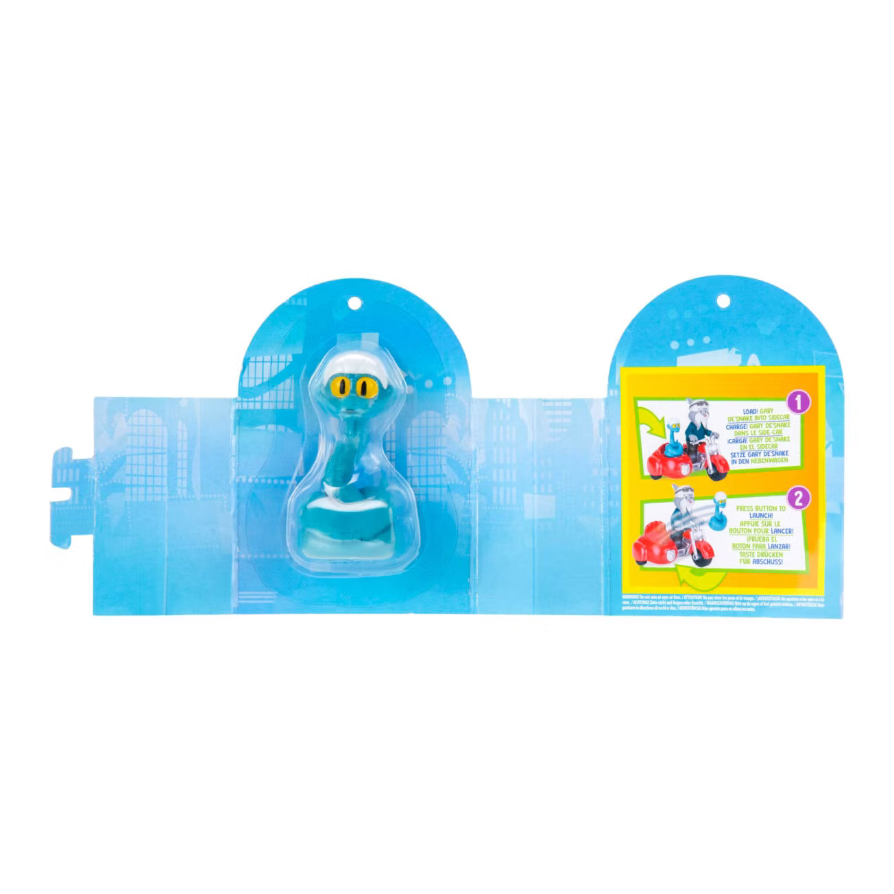 Jazwares Pawbert Lynxley & Motorcycle with Gary De’Snake, Zootropolis 2
