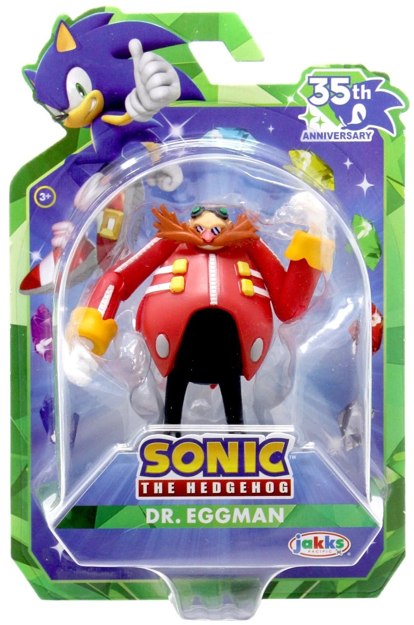Sonic 35th Anniversary Classic Dr. Eggman Mini Figure – 2.5"