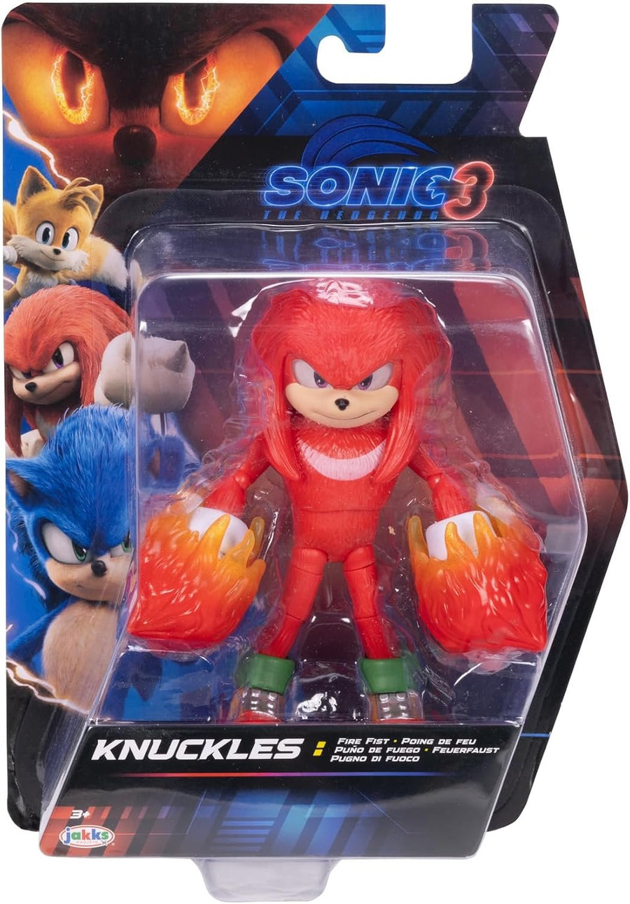 Sonic Movie 3 Knuckles Action Figure – 5 inch