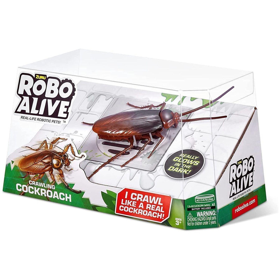 Zuru Robo Alive Glow in the Dark Crawling Cockroach
