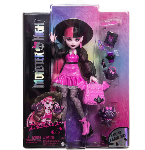 Mattel Monster High Draculaura Fashion Doll With Pet Count Fabulous And Accessories